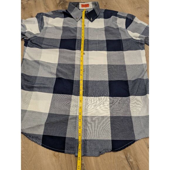St. John’s Bay Performance Comfort Stretch Plaid Button Down Shirt Men’s XL - Picture 8 of 10